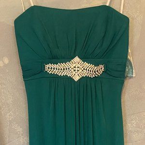 long green dress